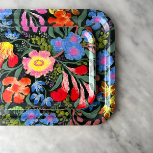 Wrap Tableware Botanical Blooms Rectangular Tray