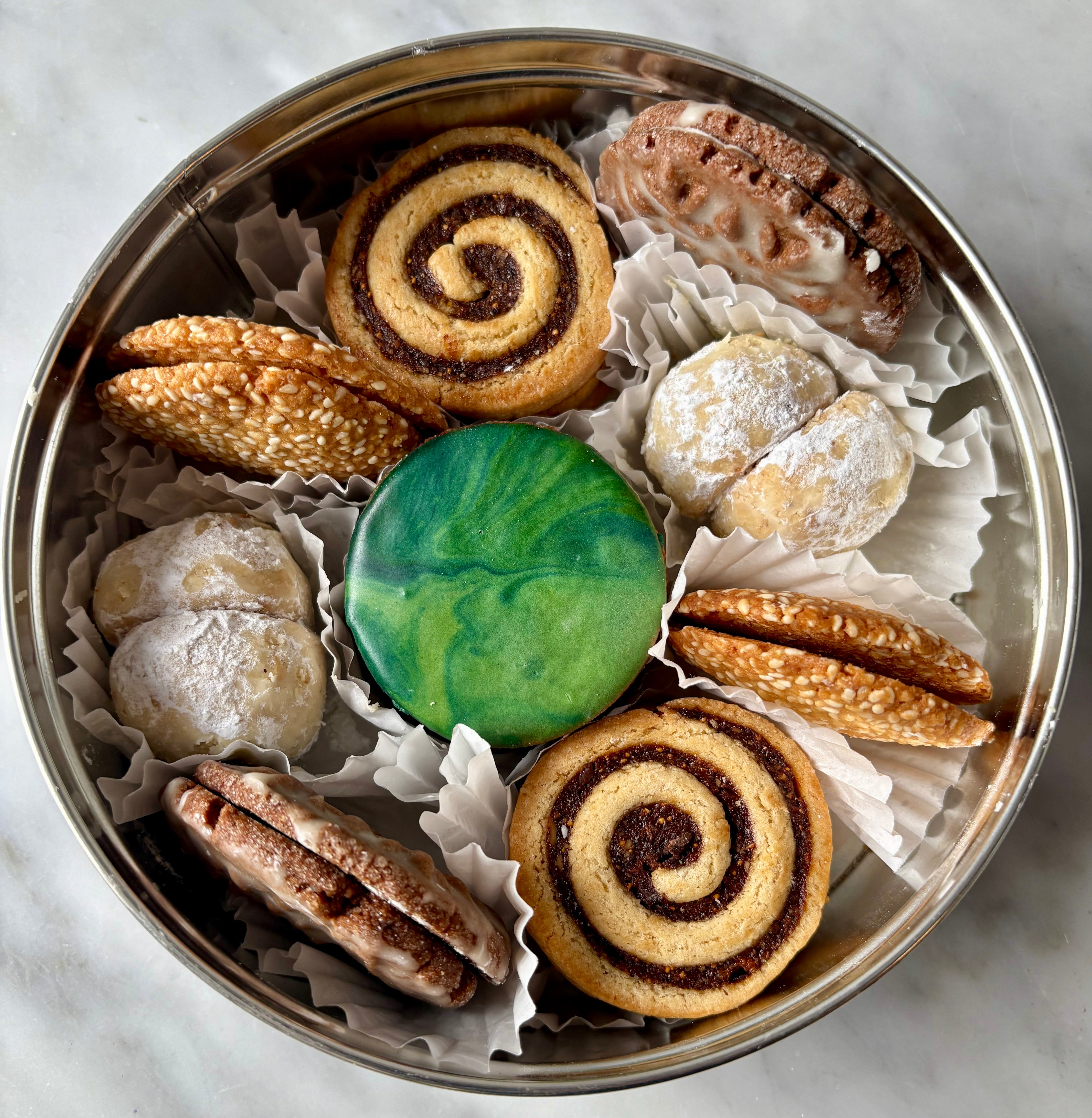 The Classic Holiday Cookie Tin (pre-order now for shipment on Dec 1)