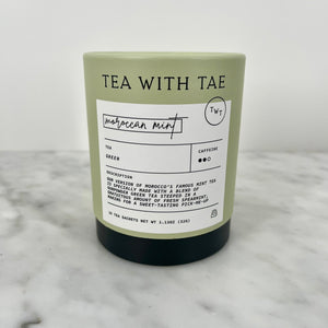 Tea With Tae Moroccan Mint Green Tea