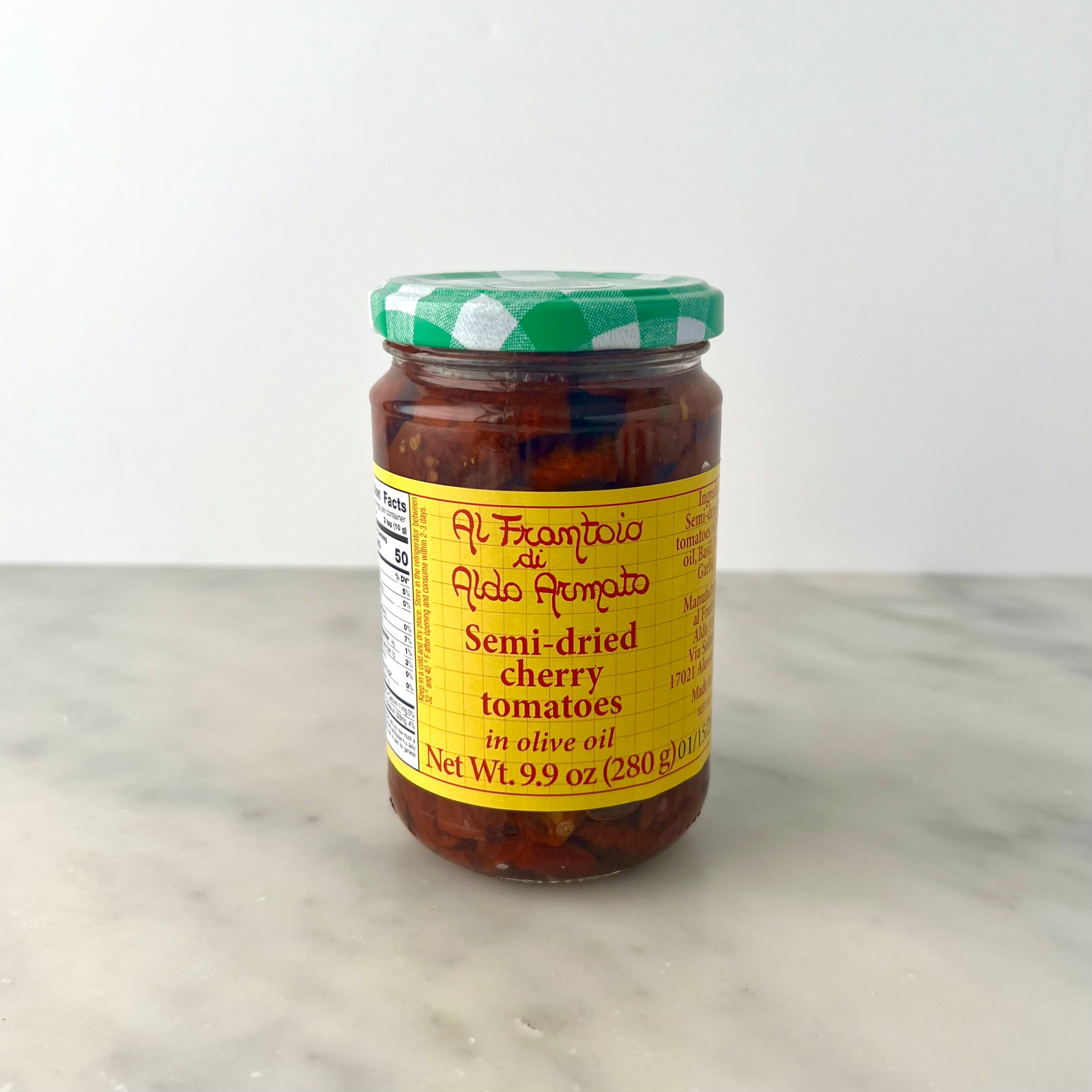 Aldo Armato Semi-Dried Cherry Tomatoes in Olive Oil