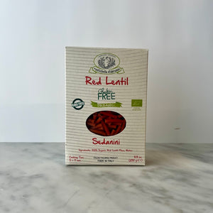 Rustichella d'Abruzzo Organic Red Lentil Sedanini