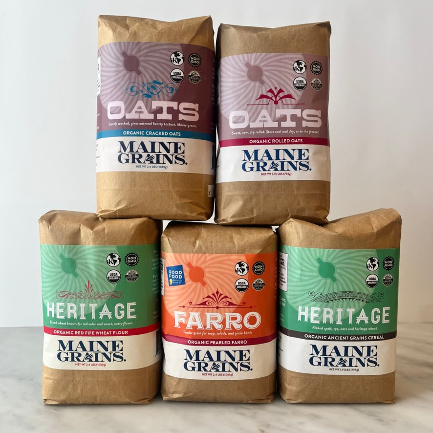 Maine Grains Organic Cracked Oats