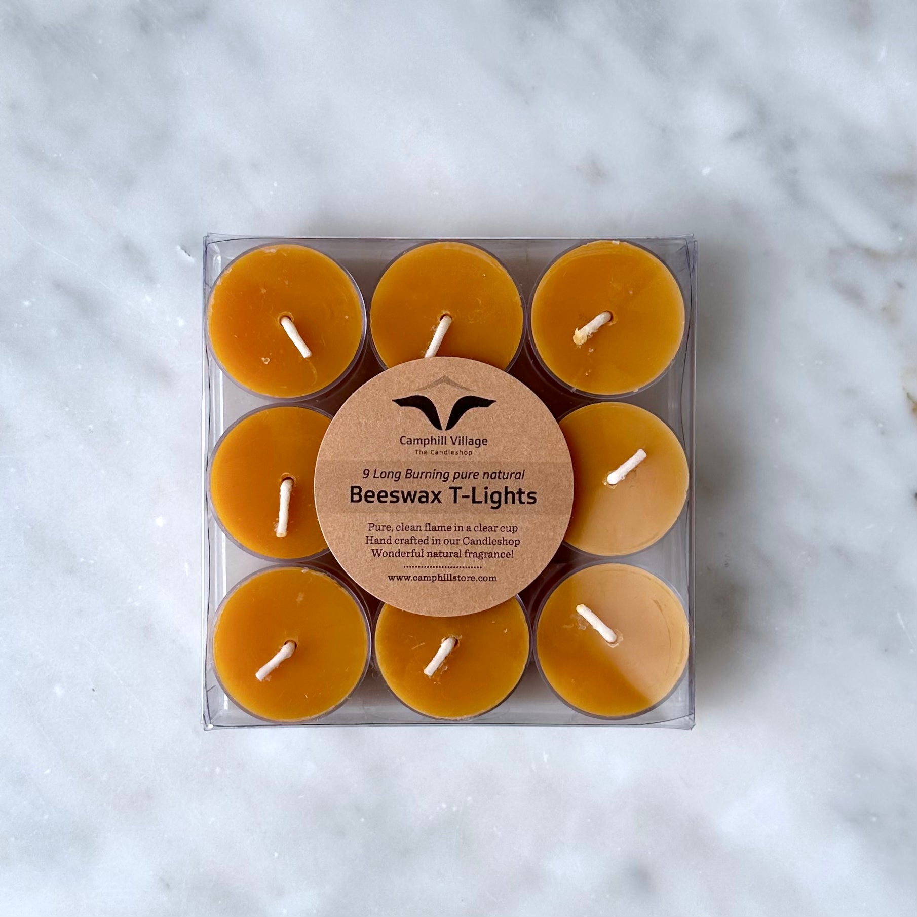 Camphill Village Beeswax Tealight Candles