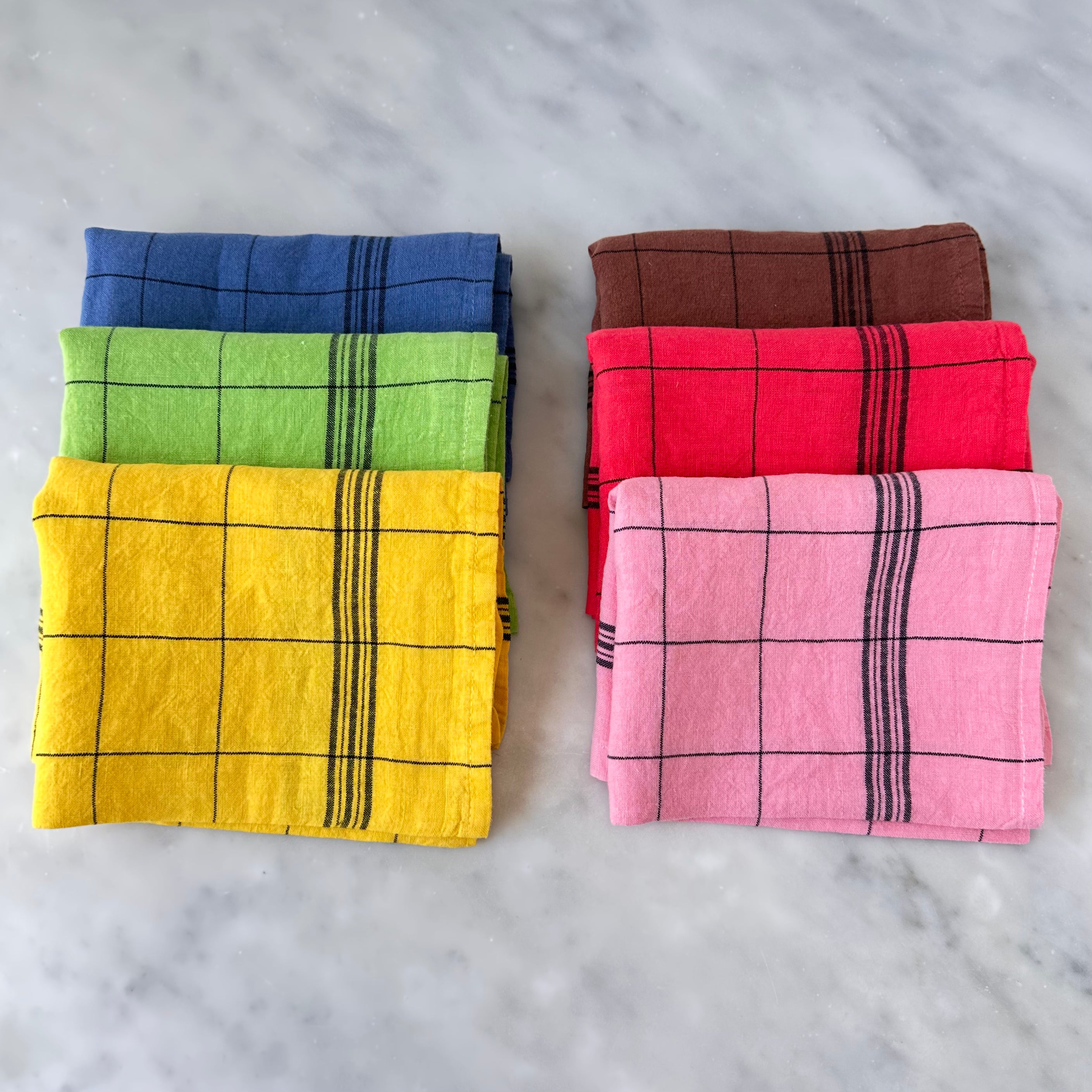 Pink Kitchen Towels + Dish Towels