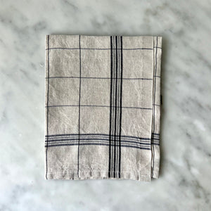 Charvet Éditions Natural Linen Bistrot Tea Towel