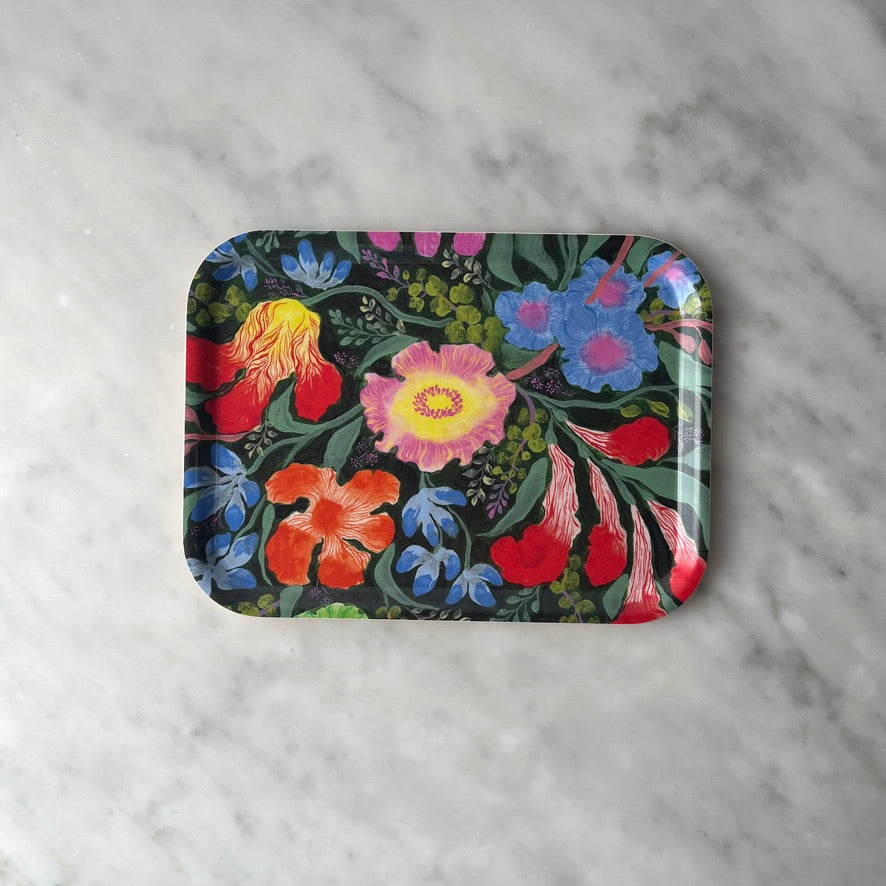 Wrap Tableware Botanical Blooms Mini Rectangular Tray