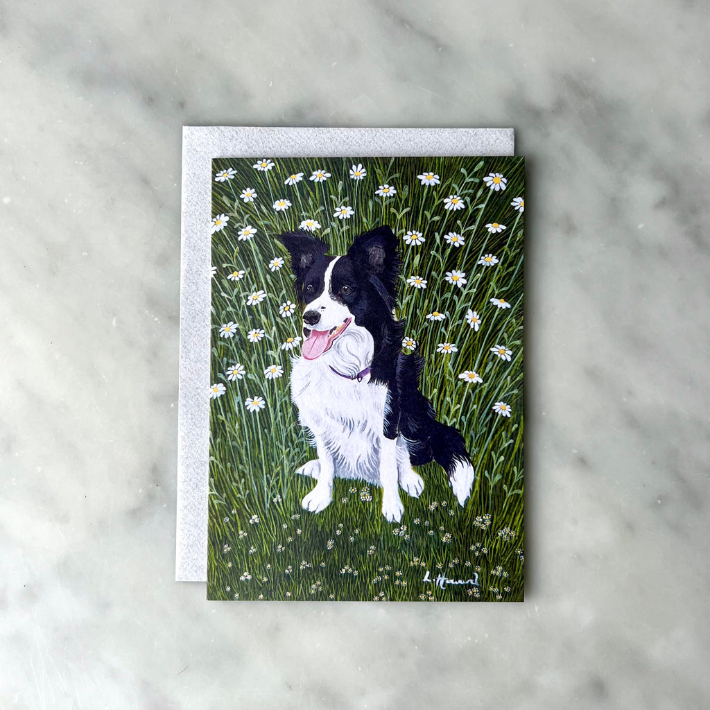 Daisy in the Daisies Greeting Card