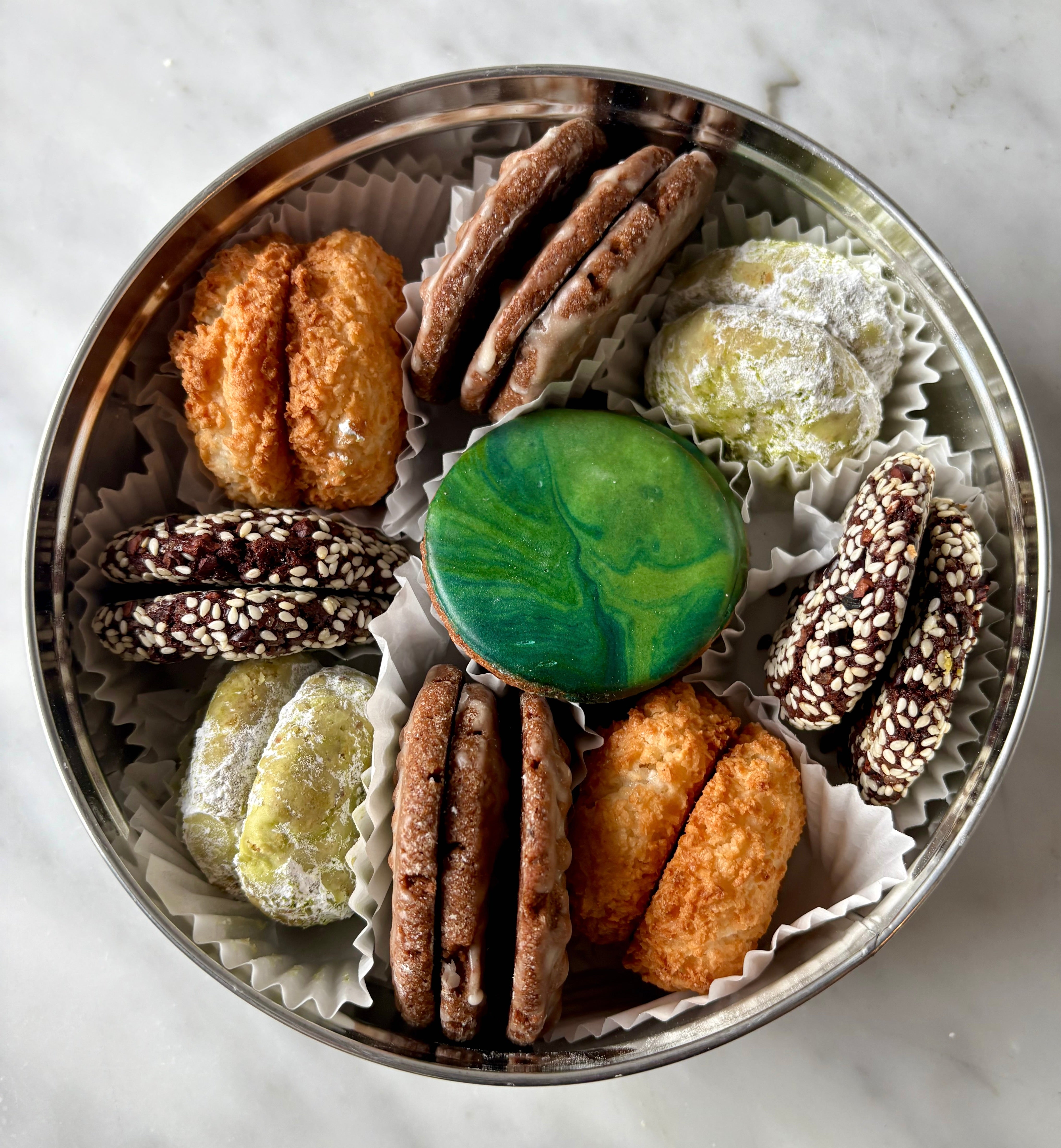 The Gluten Free Holiday Cookie Tin (pre-order now for shipment on Dec 1)