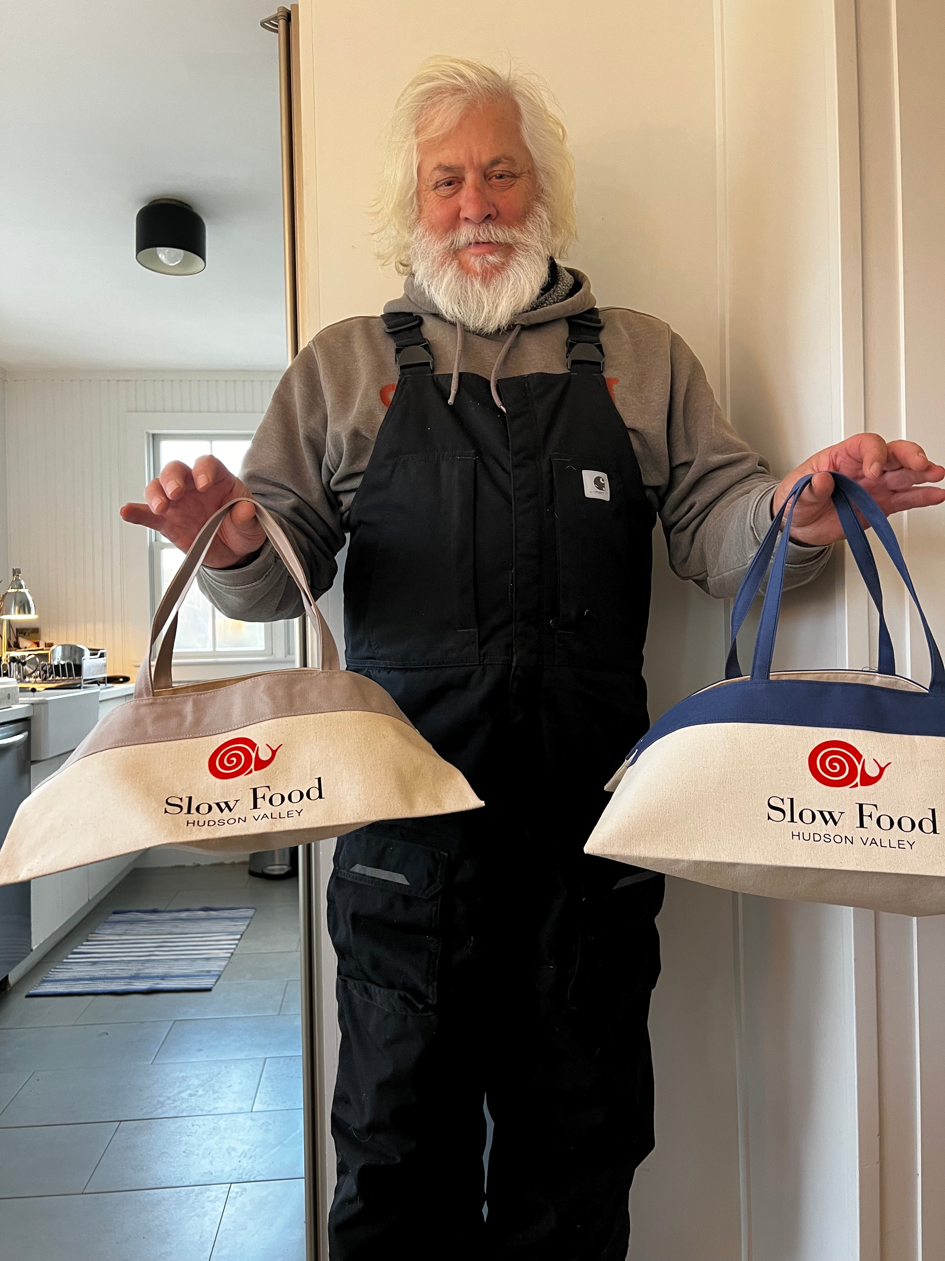 Reusable Canvas Pie Tote