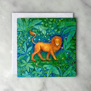 Night in the Jungle Greeting Card