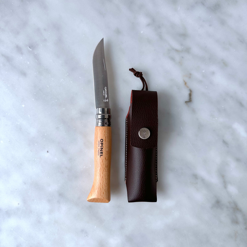 Opinel No.08 Folding Knife with Sheath