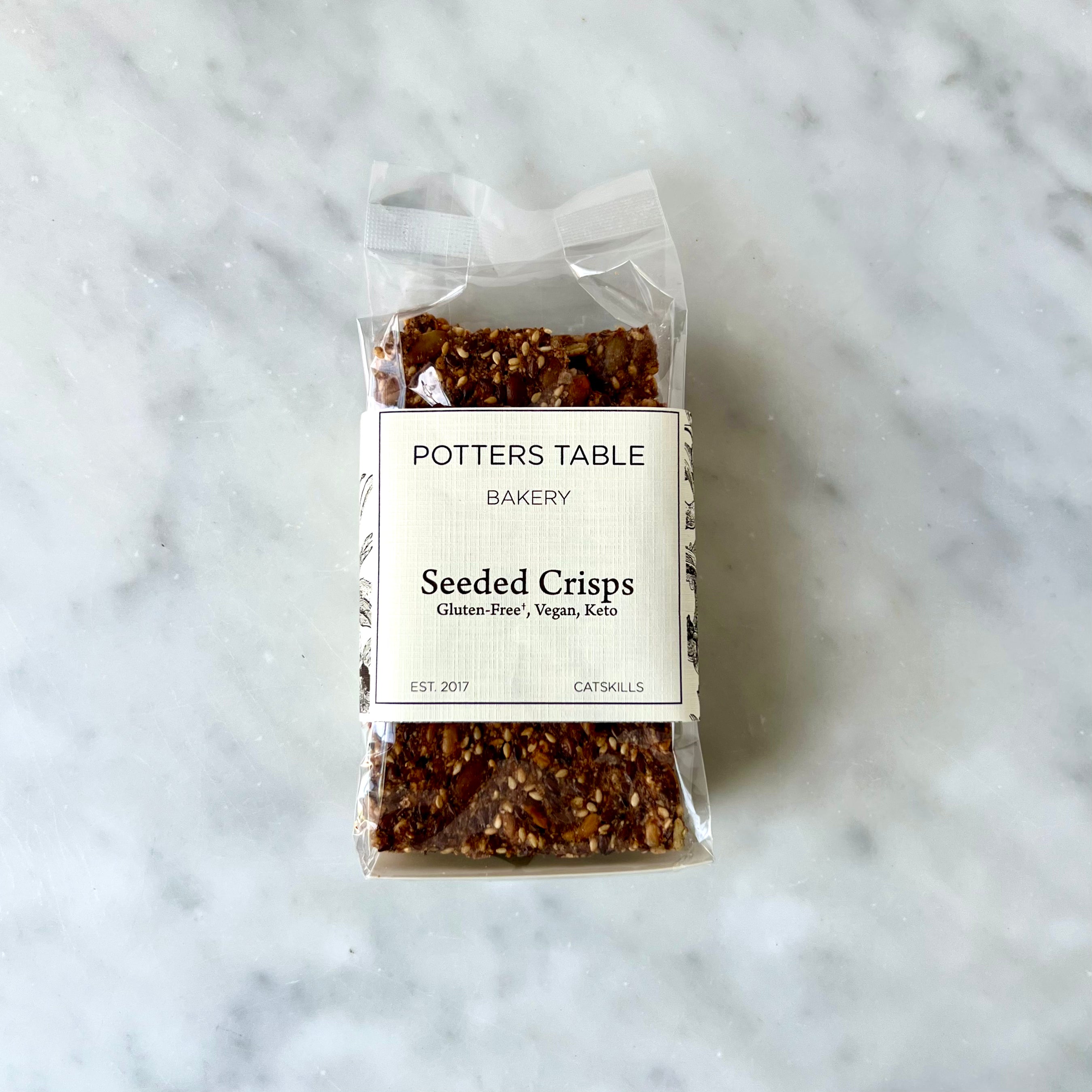 Potters Table Bakery Seeded Crisps