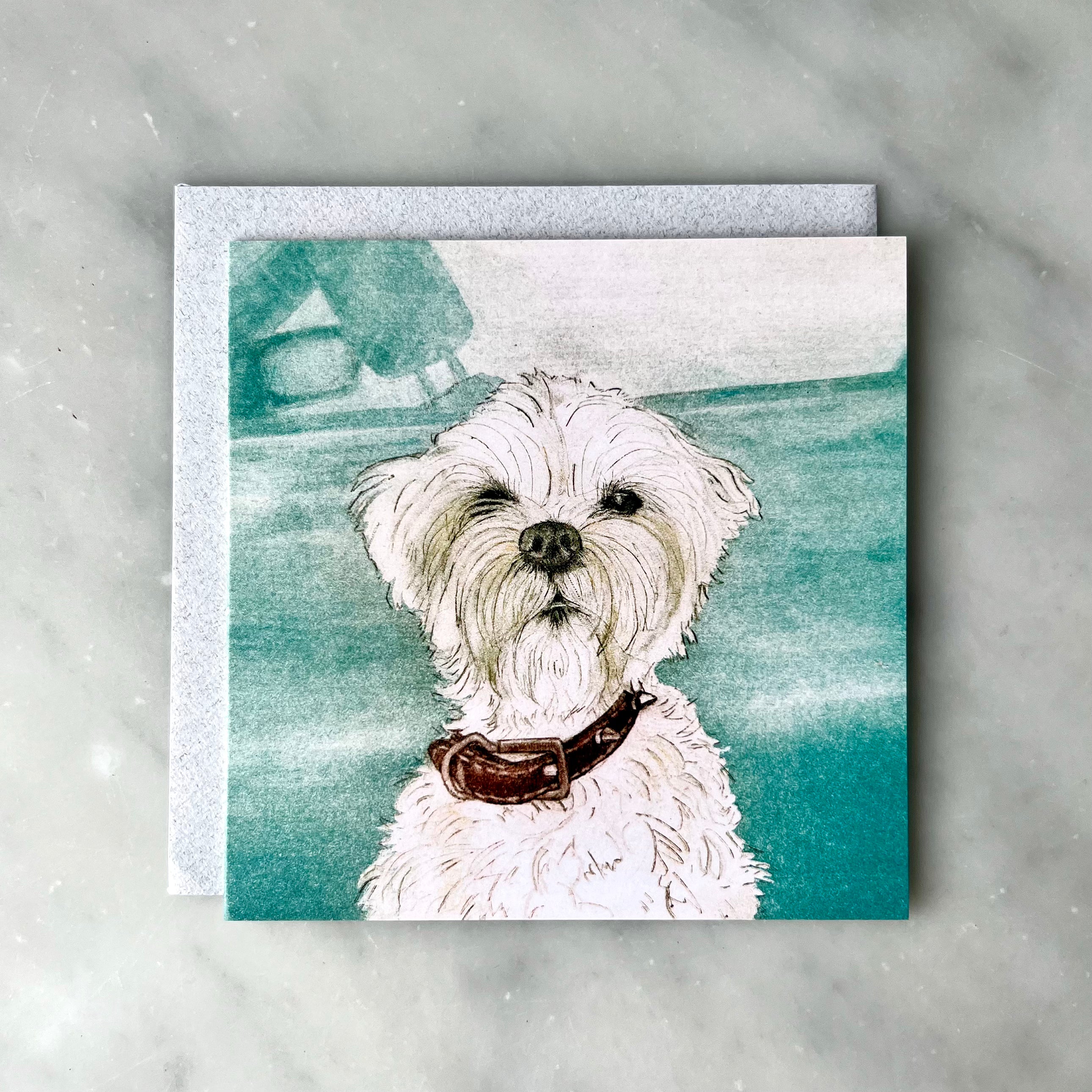 Puppy Greeting Card