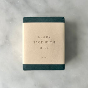 Saipua Clary Sage with Dill Soap