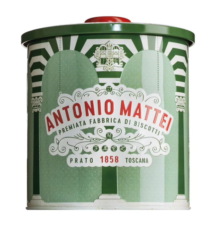 Red & Green Special Edition Tin Biscotti di Prato