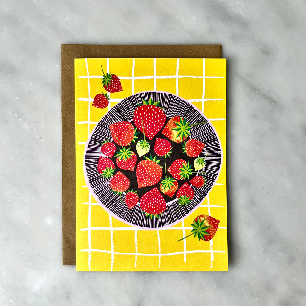 Strawberry Place Greeting Card