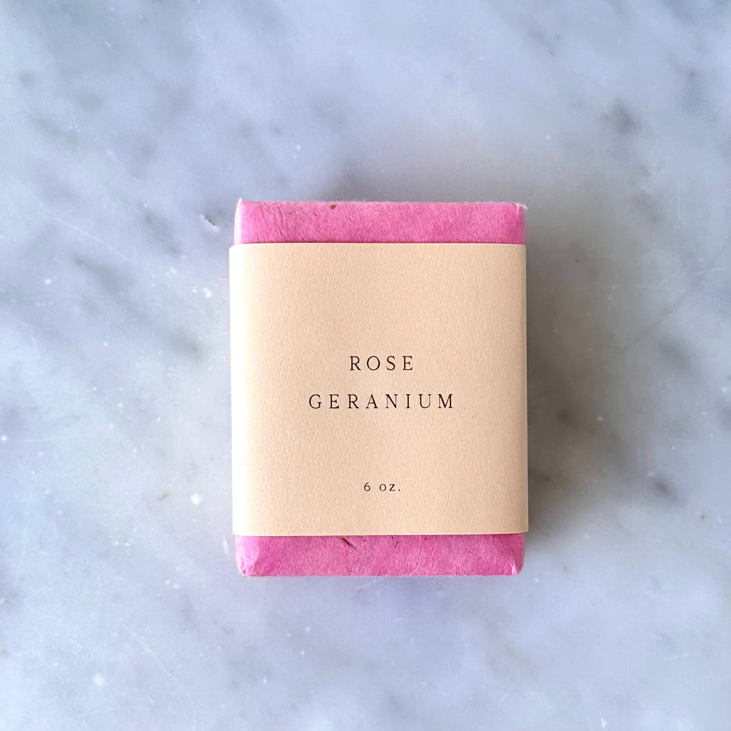 Saipua Rose Geranium Soap