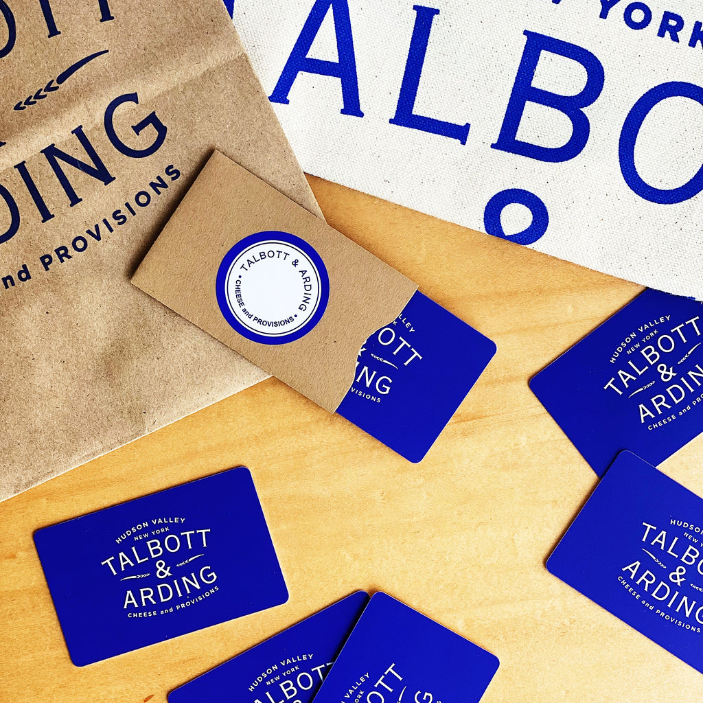 Branded packaging and business cards for Talbott & Arding.